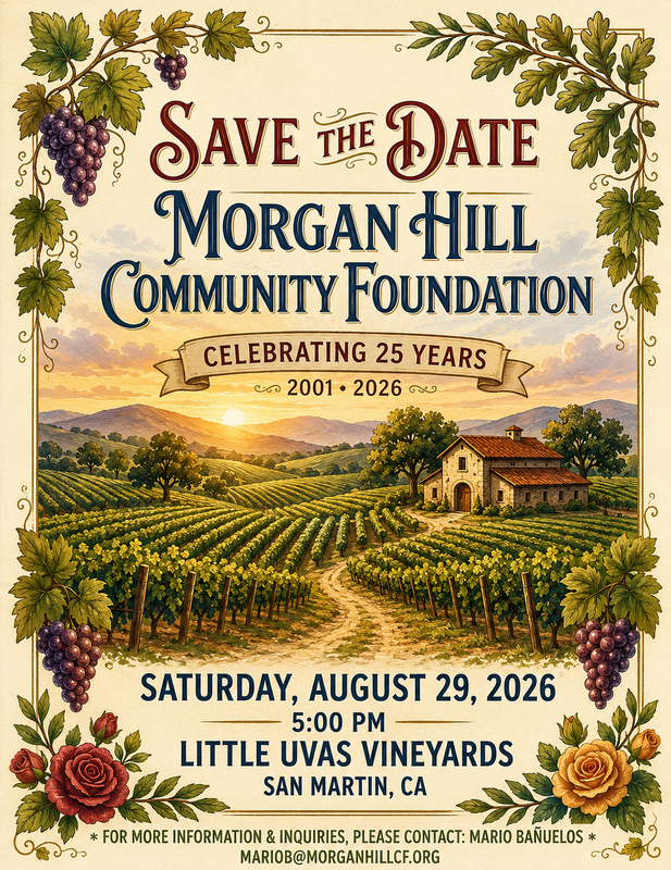 Celebrate 26 Years of Morgan Hill Community Foundation