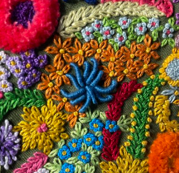 Floral Embroidery Workshop 1