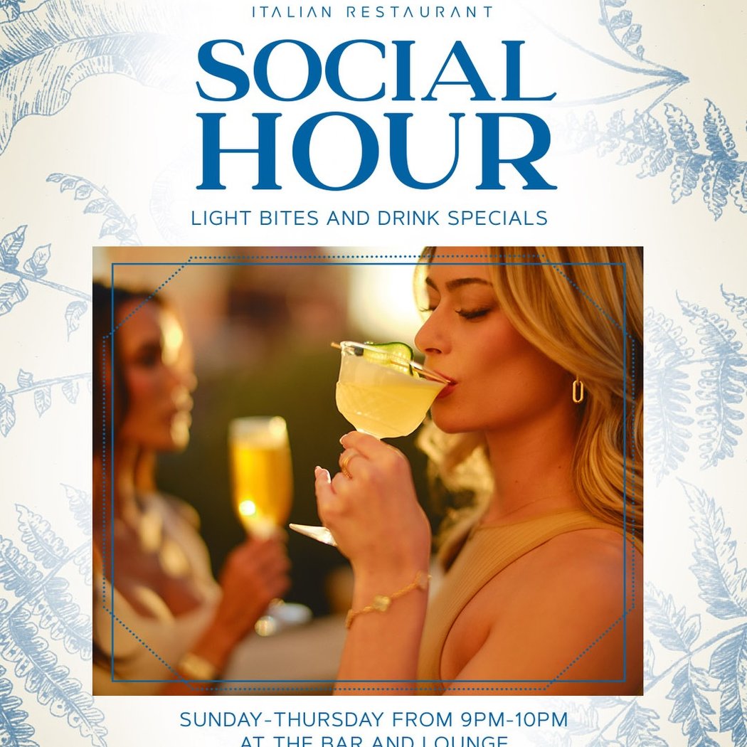 Lavo Italian Restaurant Social Hour