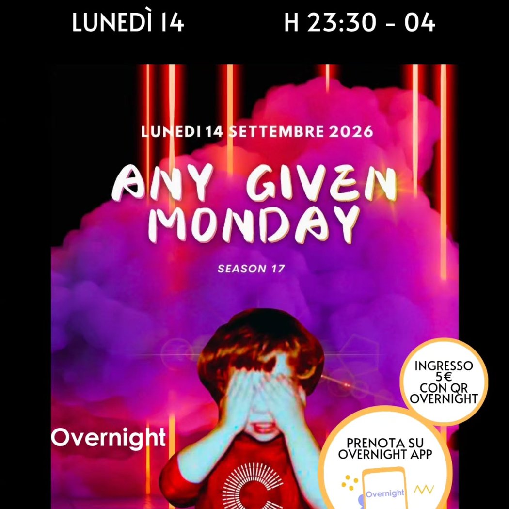 ANY GIVEN MONDAY