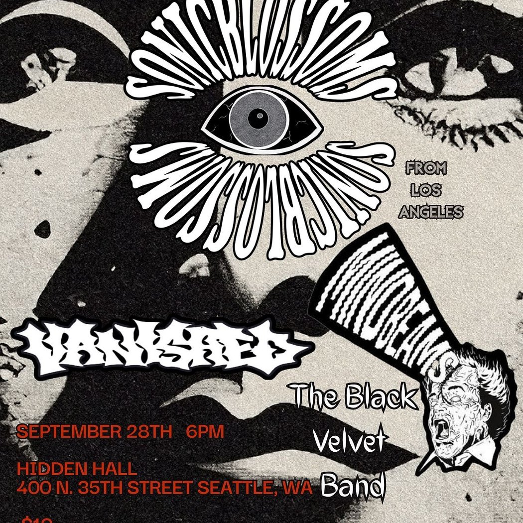 SONIC BLOSSOMS with Vanished, Black Velvet Band, Mind Beams
