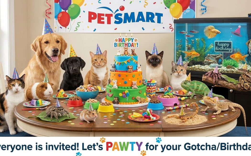 Gotcha/Birthday Pawty! 1
