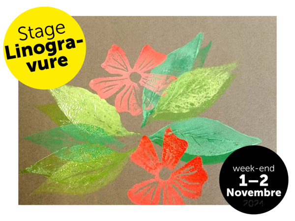Stage Week-End Toussaint / Linogravure 1