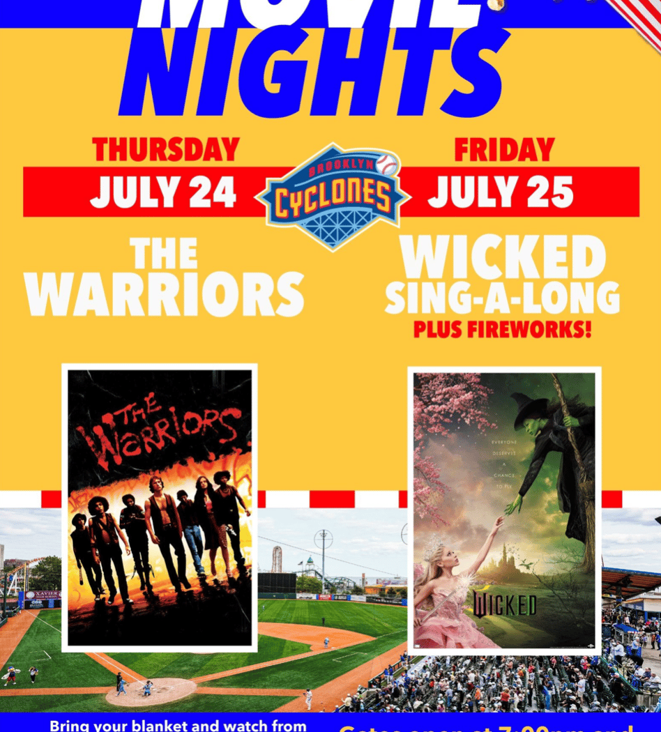 Wicked Sing Along screening and Friday Night Coney Island Fireworks 1