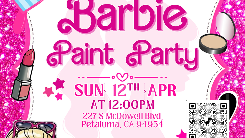 Barbie Paint Party 1
