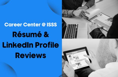 Resume & LinkedIn Review at ISSS 1