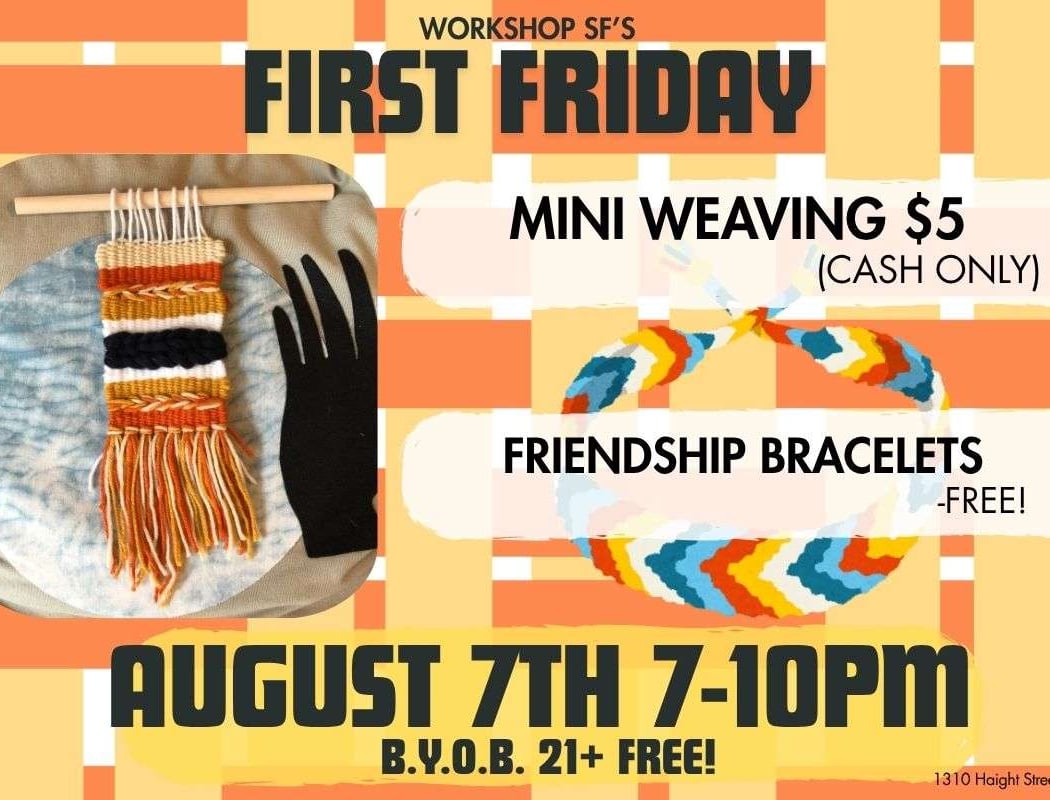 Workshop SF First Fridays: Mini Weaving