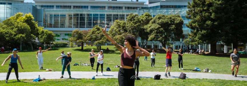Dance Outdoors with Rhythm & Motion 1