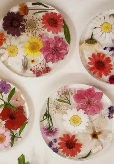 Resin Coaster Making Class 2