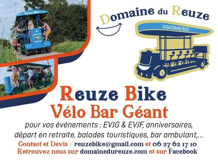 Reuze Bike, vélo bar (beer bike) 1