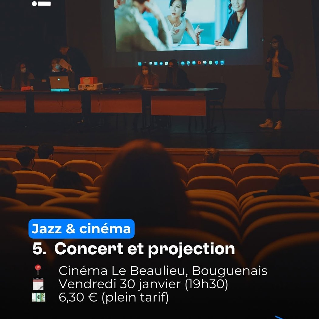 Concert jazz suivi de la projection du film Autour de minuit 1