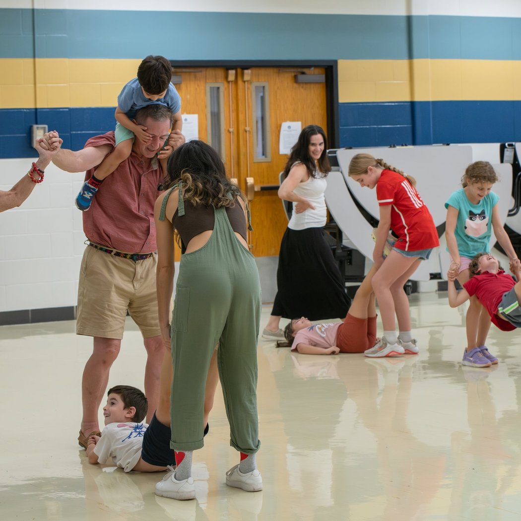 Family Alphabet Workshop with Pilobolus 1