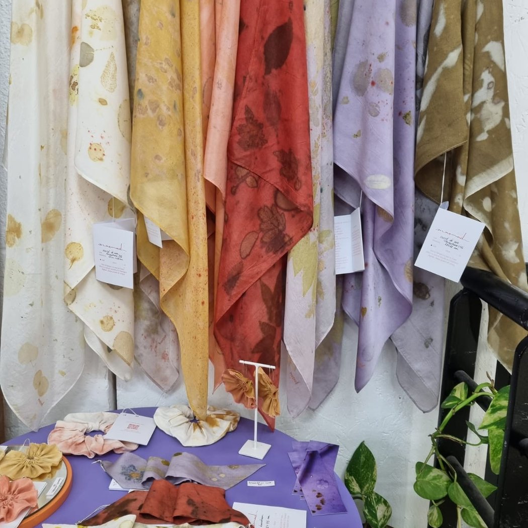 Plant-based dyeing introductory workshops 1