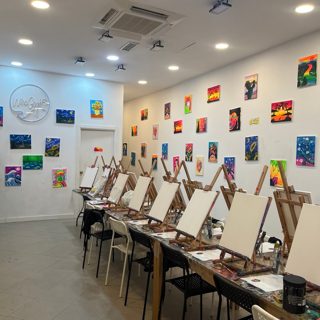 Wine Gogh Painting and Wine Session 3