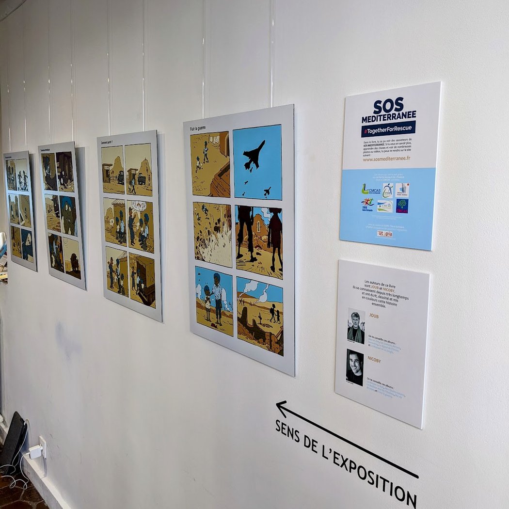 Exposition "Tous migrants !" de Cartooning for Peace 1
