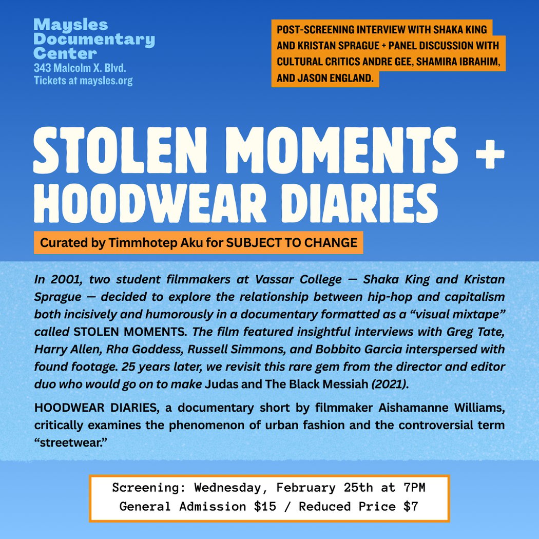 STOLEN MOMENTS + HOODWEAR DIARIES 1