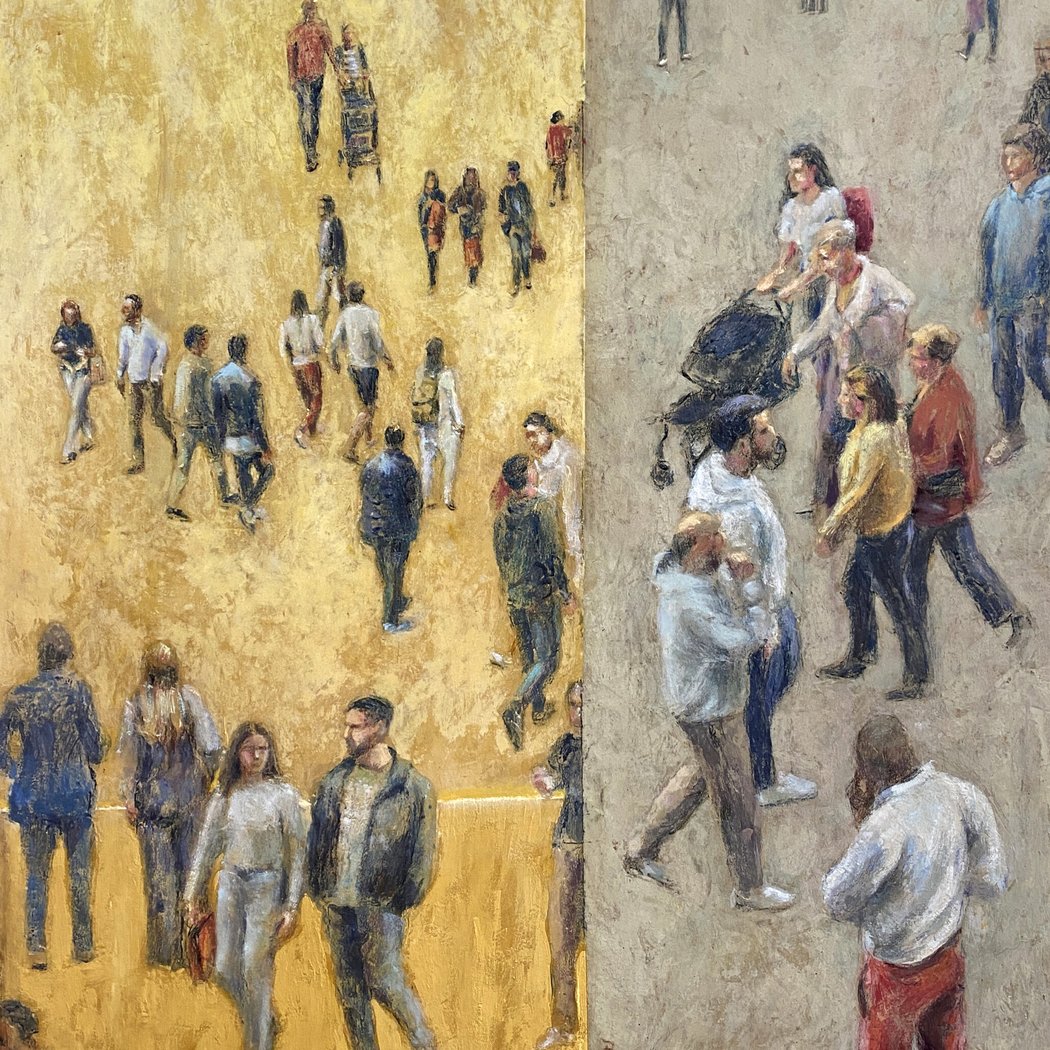 Visita virtual «La paradoja del individuo» de Martinguti 1