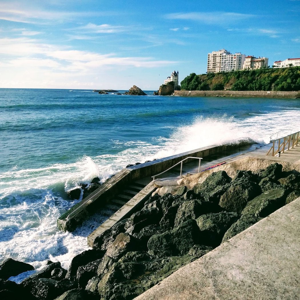 Beach Cote des Basques 4