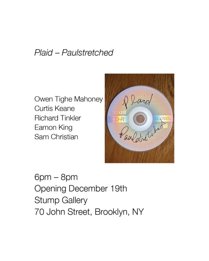 Plaid – Paulstretched Sound Installation 1