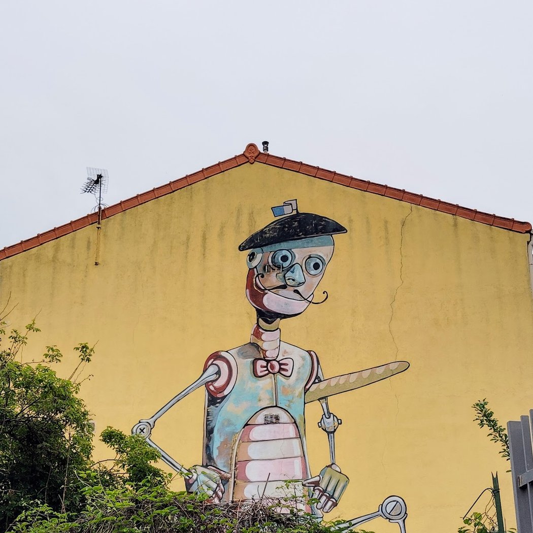 Street Art Pixel Pancho 1