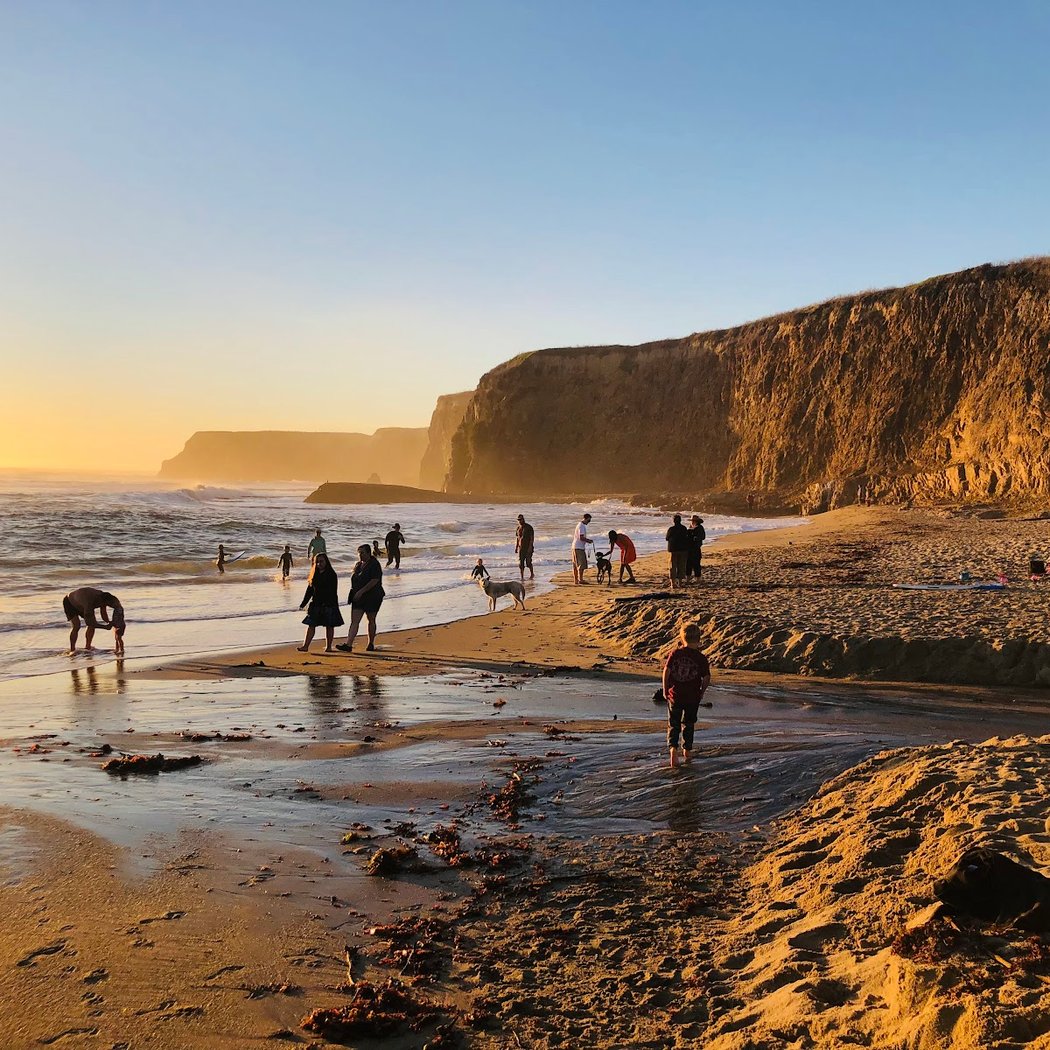 Davenport Landing Beach 2