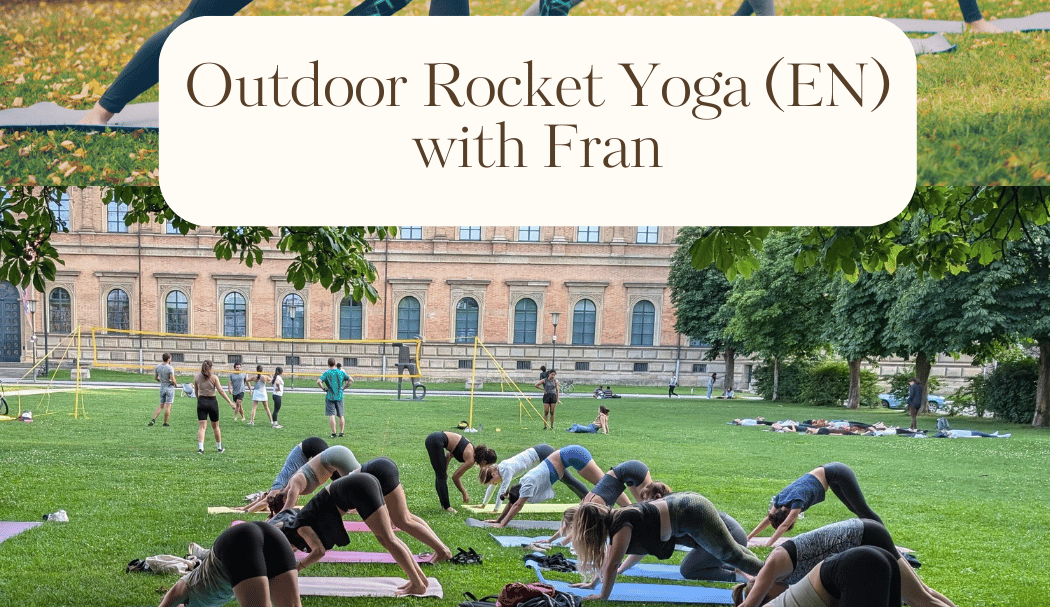 Outdoor Rocket Vinyasa Yoga at Alte Pinakothek donation based