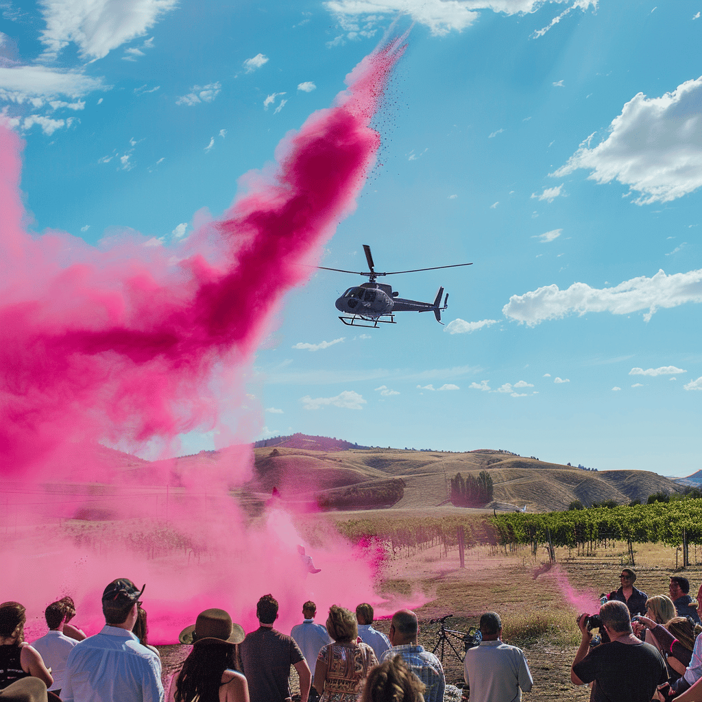 Helicopter Gender Reveal Party Package 1