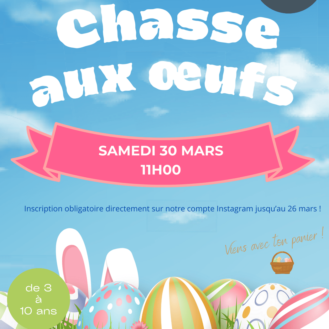 Chasse aux œufs de Pâques 1