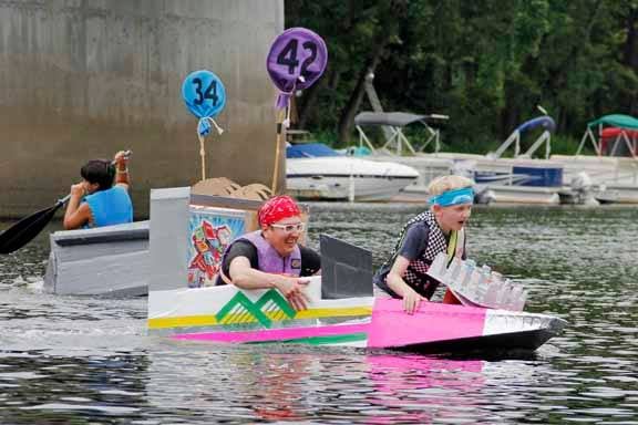20th Annual Cardboard Boat Race 3
