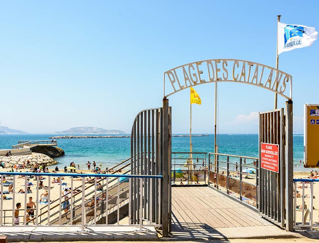 Plage des Catalans 4