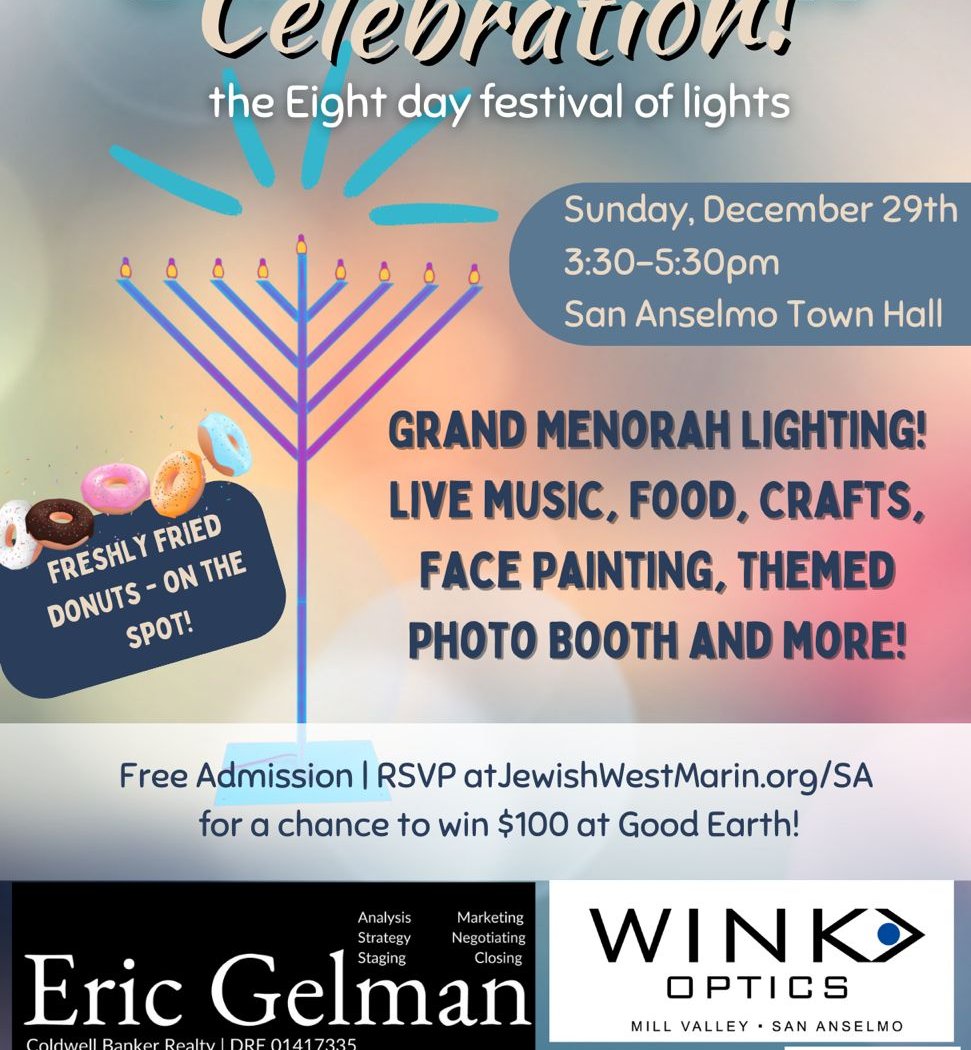San Anselmo Chanukah Celebration 1