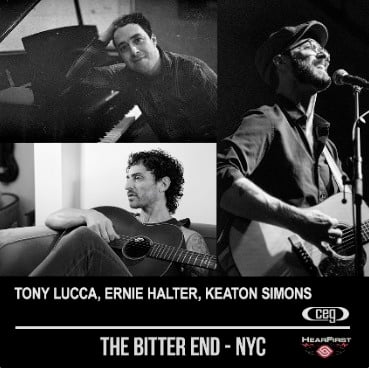 Tony Lucca, Ernie Halter, Keaton Simons 1