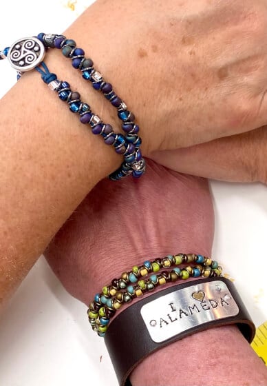 Beaded Wrap Bracelet Jewelry Class 1