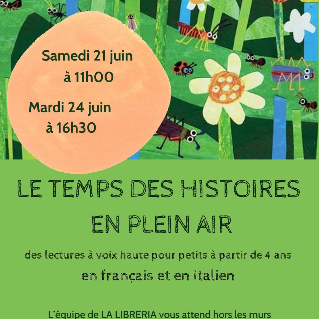 L'ora delle storie all'aria aperta 2 - Le temps des histoires en plein air 2 1
