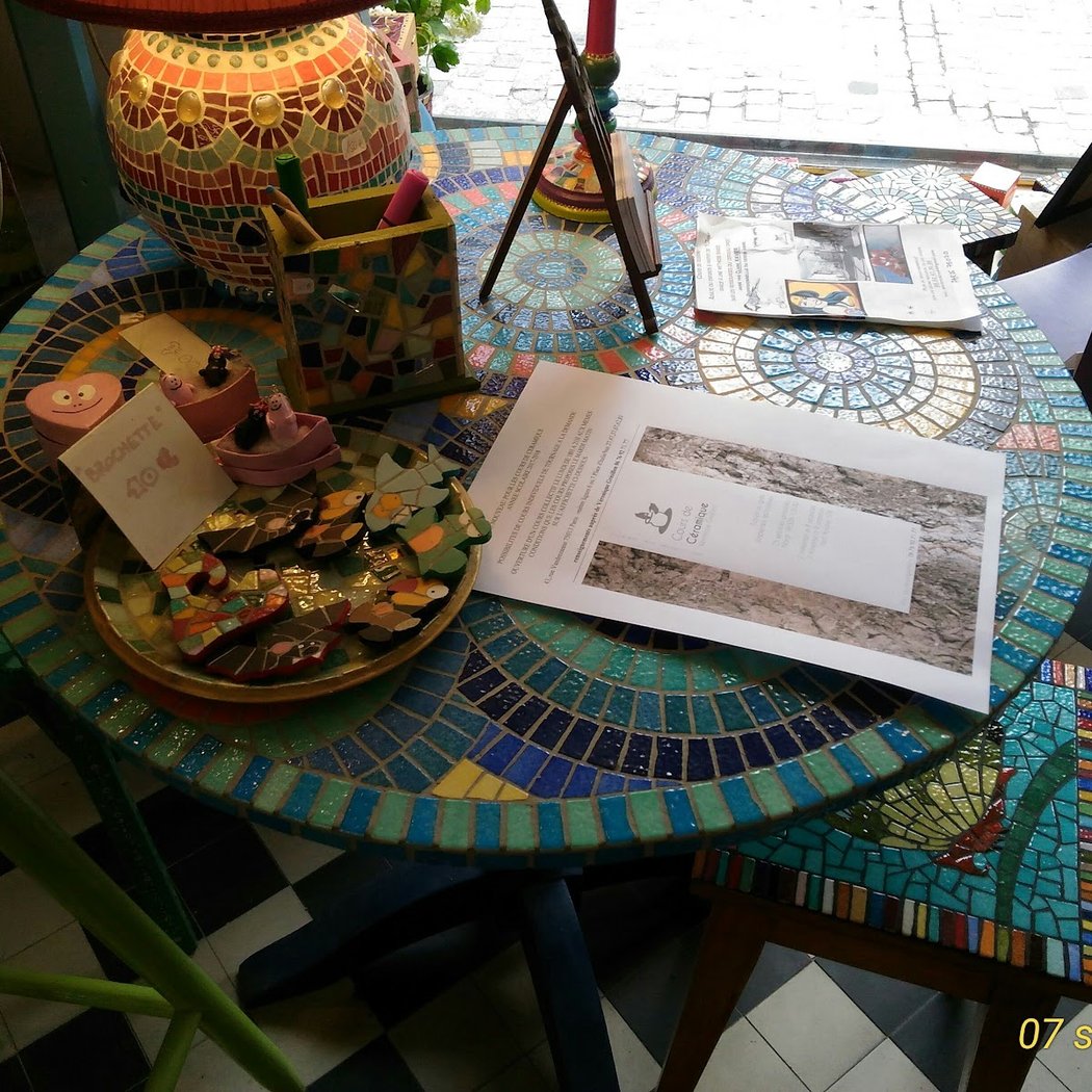 Atelier de mosaique - Les Flocats 4