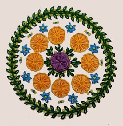 Mandalas Embroidery Class 1