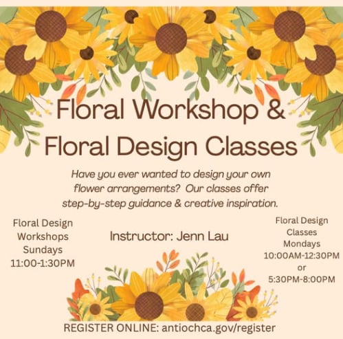 Floral Arrangement Workshops and Classes 1