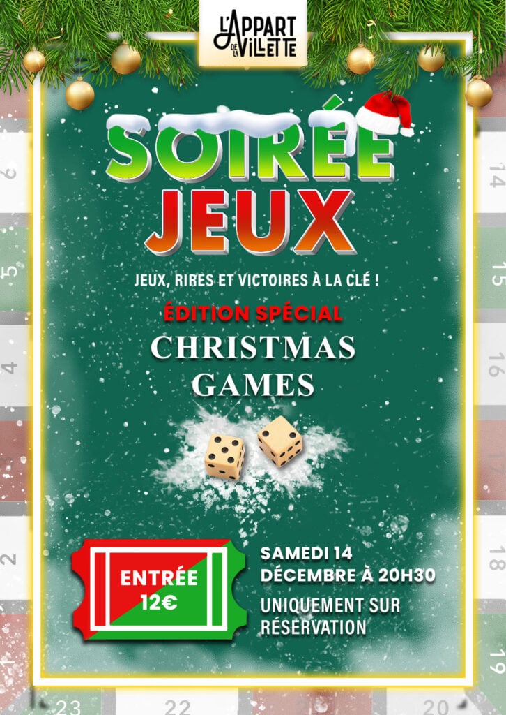 Soirée Jeux - Spéciale Noël 1