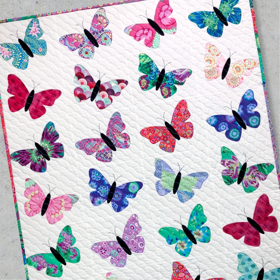 Fusible Butterfly Quilt 1