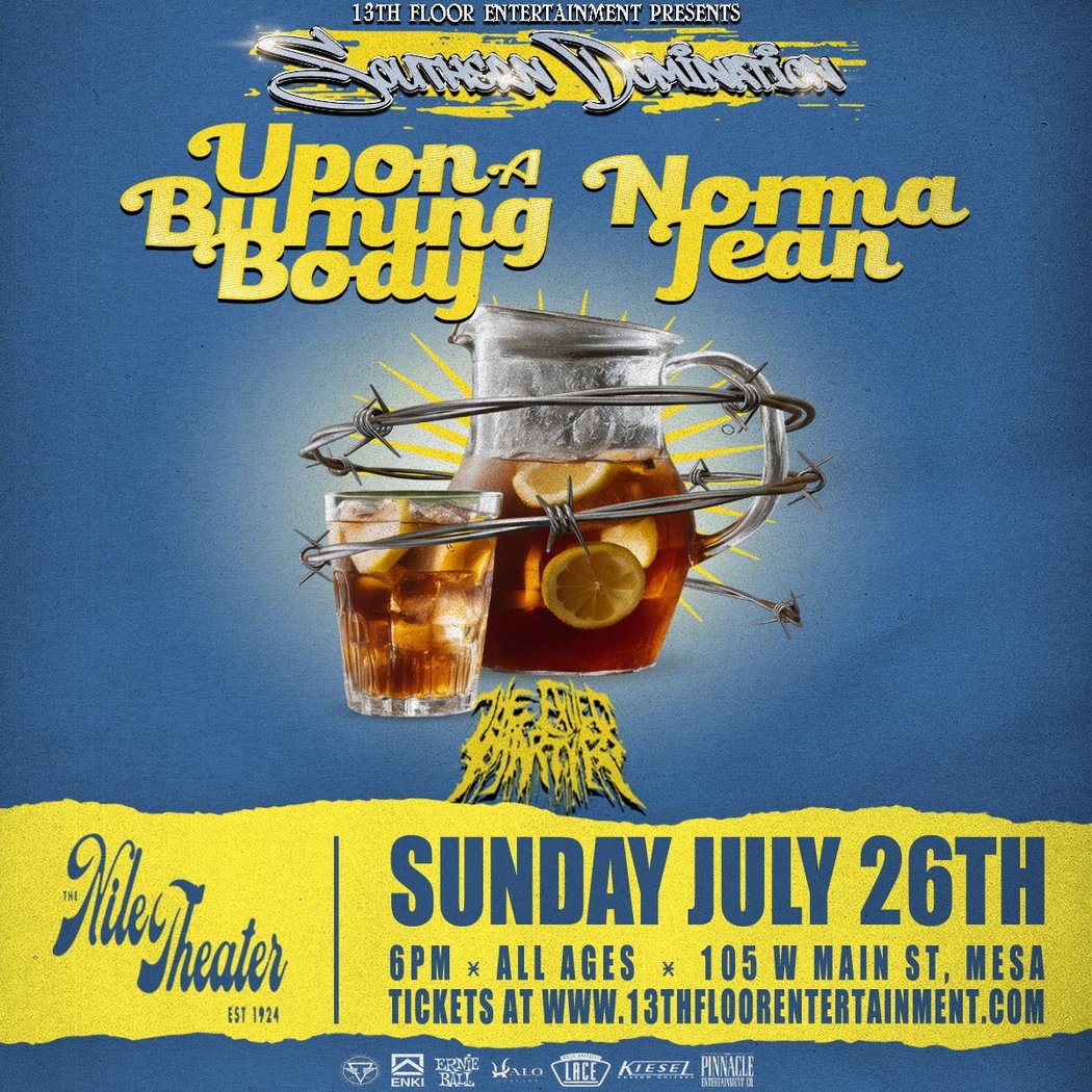 Upon A Burning Body & Norma Jean 1