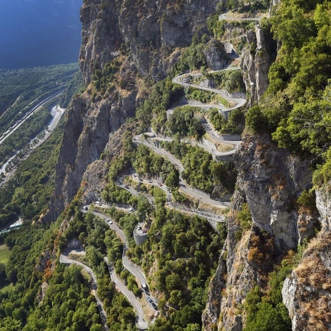 Lacets de Montvernier 1