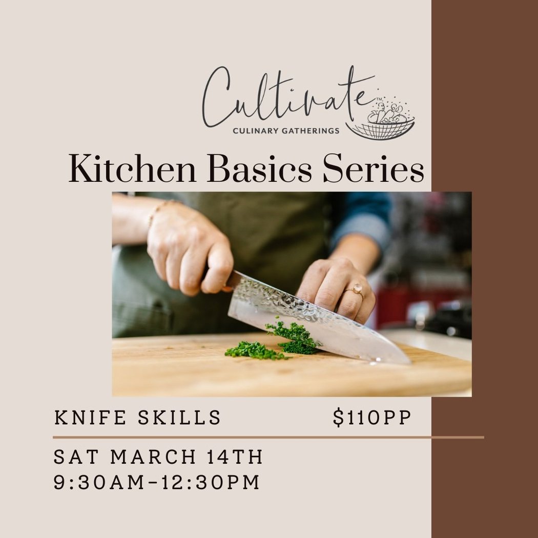 Knife Skills Cooking Class 1