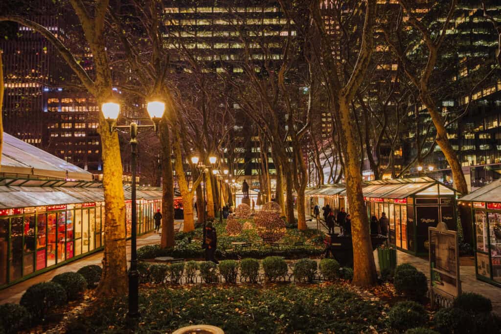 Bryant Park Winter Village 3
