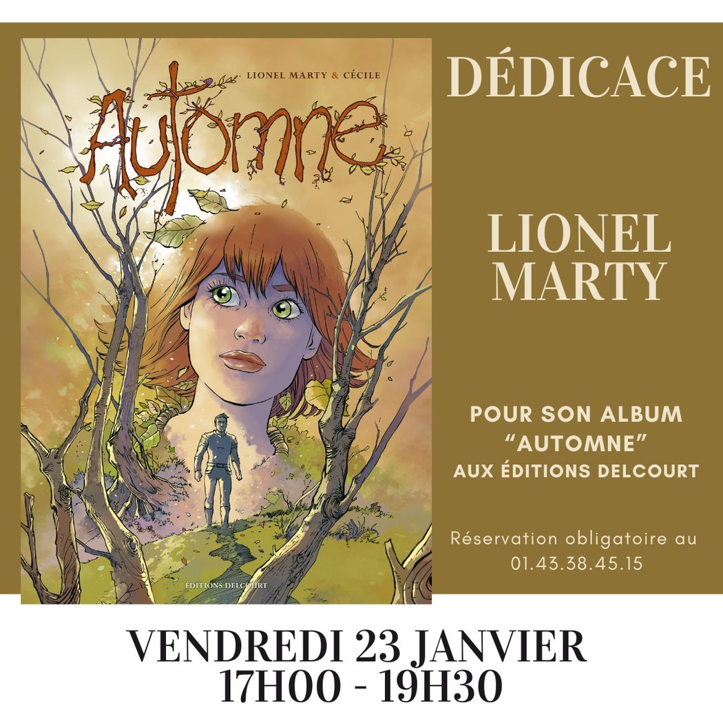 Dédicace Lionel Marty 1
