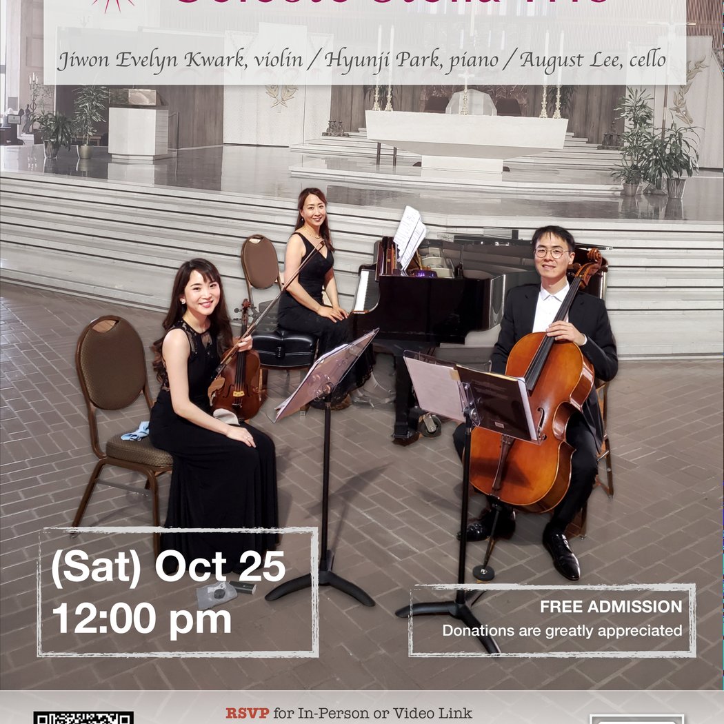 Presidio Chapel Concert Series - Celeste Stella Trio 1