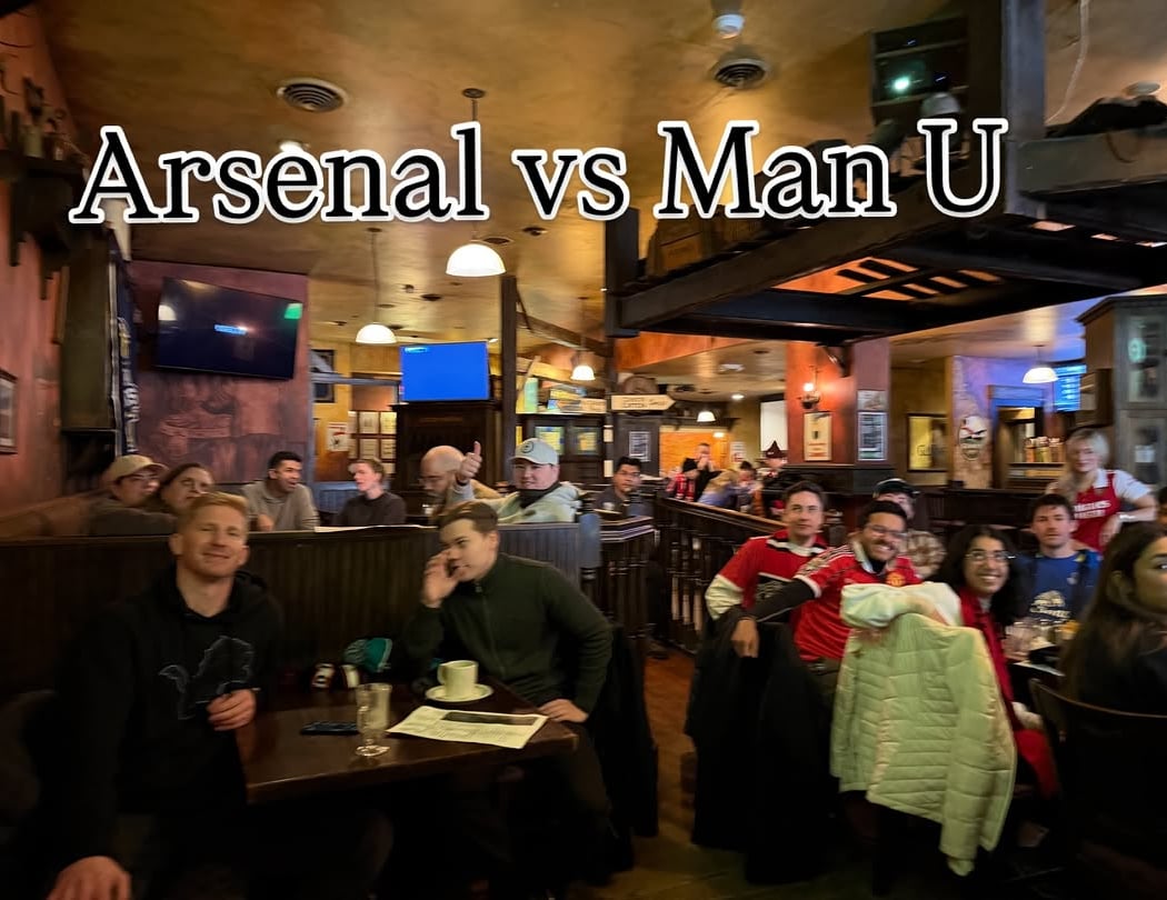 Arsenal vs Man U match viewing 1