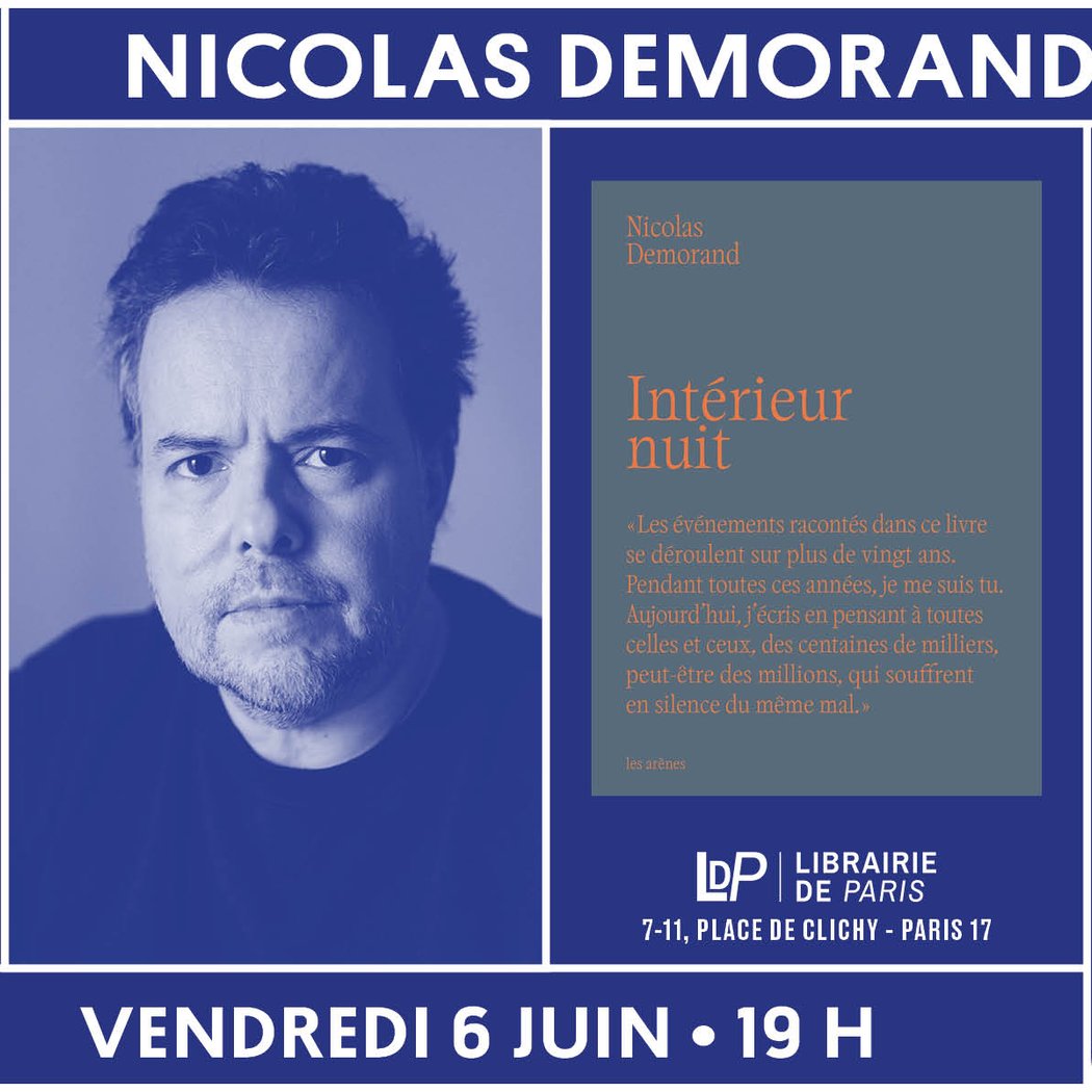 Nicolas Demorand présente son nouveau livre « Intérieur nuit » 1