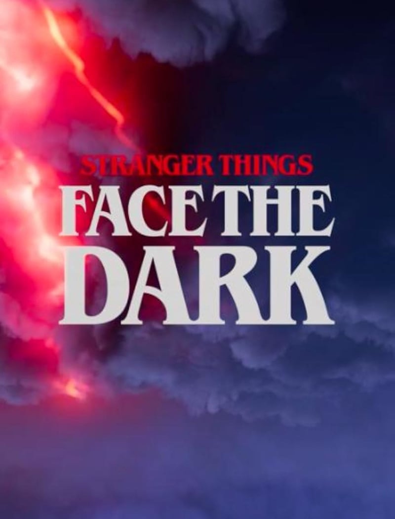 Stranger Things Face in the Dark