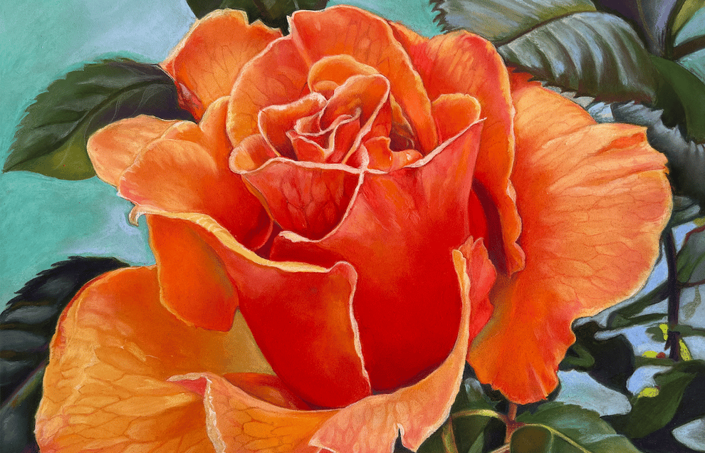 WORKSHOP: Roses: Pastels in the Style of Georgia O'Keeffe 1