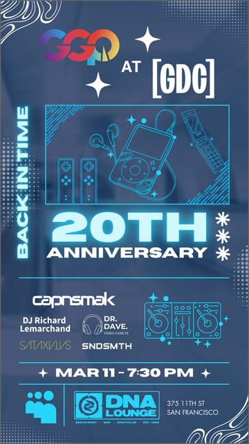 GGP @ GDC: 20th Anniversary 1